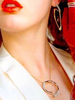 ALEXIS BITTAR 💋Kendra Scott bonus miss Havisham Abbi gold & gunmetal rhinestones